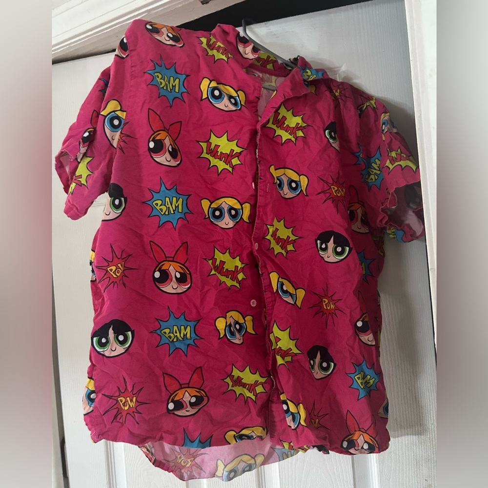 Cakeworthy Powerpuff Girls Button Up